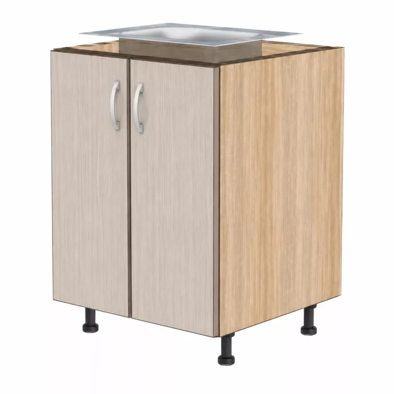 Spodní dřezová skříňka se 2 dvířky, 1000 mm KuchyneNaNetu