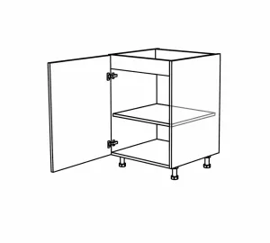 Ostrůvková spodní skříňka, pro dřez ostrůvková, 600 mm KuchyneNaNetu