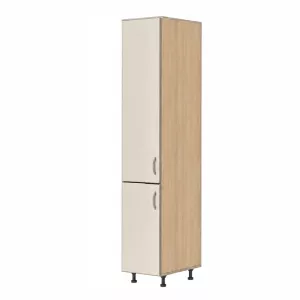 Vysoká skříň potravinová s dvířky, 300 mm, výška 2058 mm | DveĹ™e - levĂ©, DveĹ™e - pravĂ©, Dveře - levé, Dveře - pravé