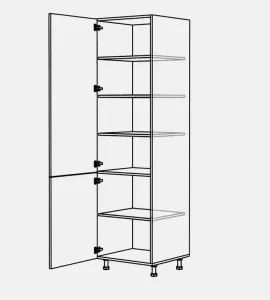 Vysoké potravinové skříně