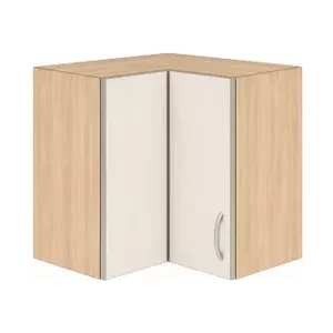 Horní rohová skříňka 650×650 mm, výška 720 mm