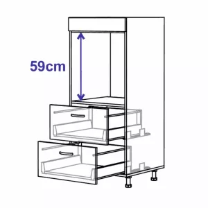 Vysoké skříně pro troubu